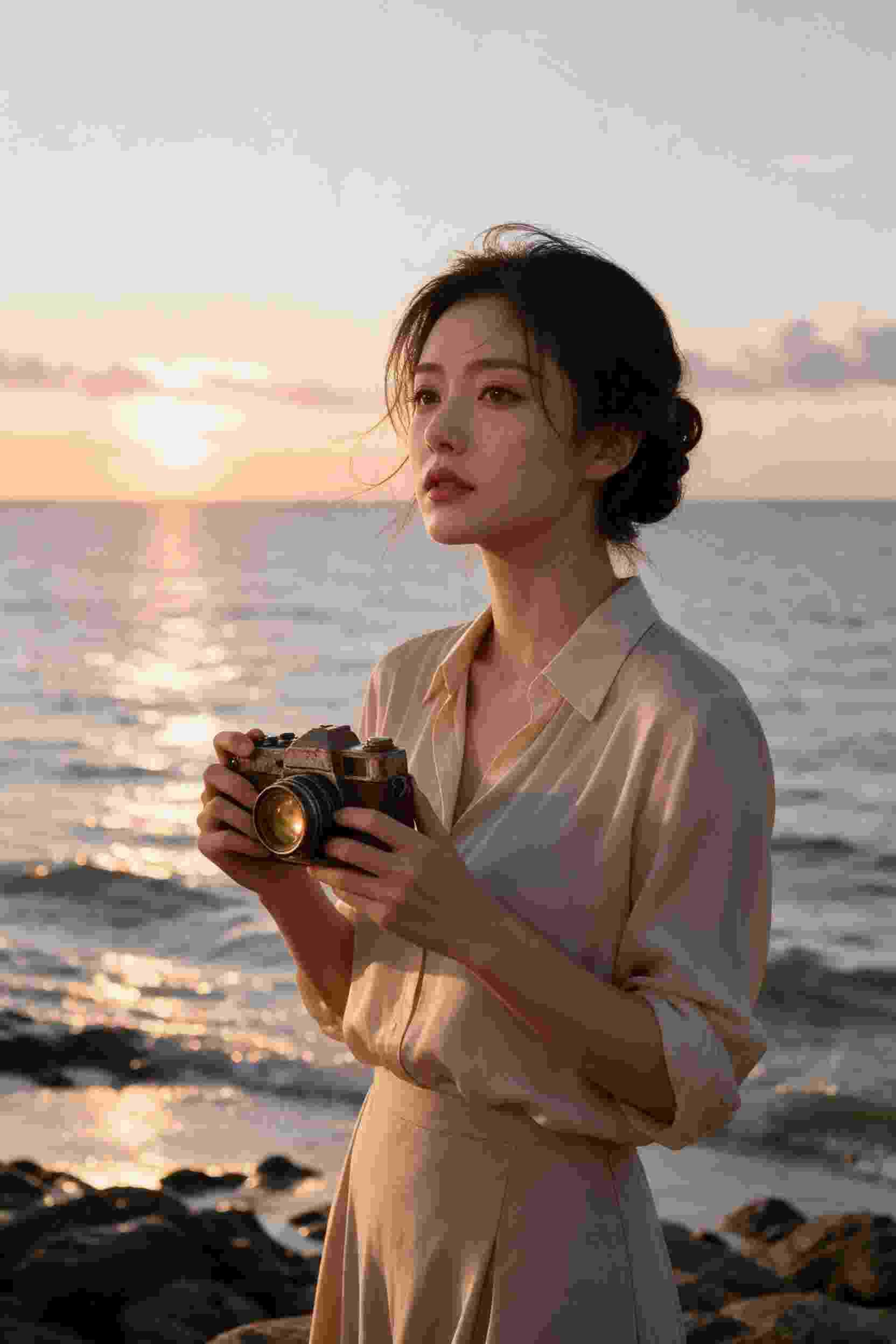 粉色午后